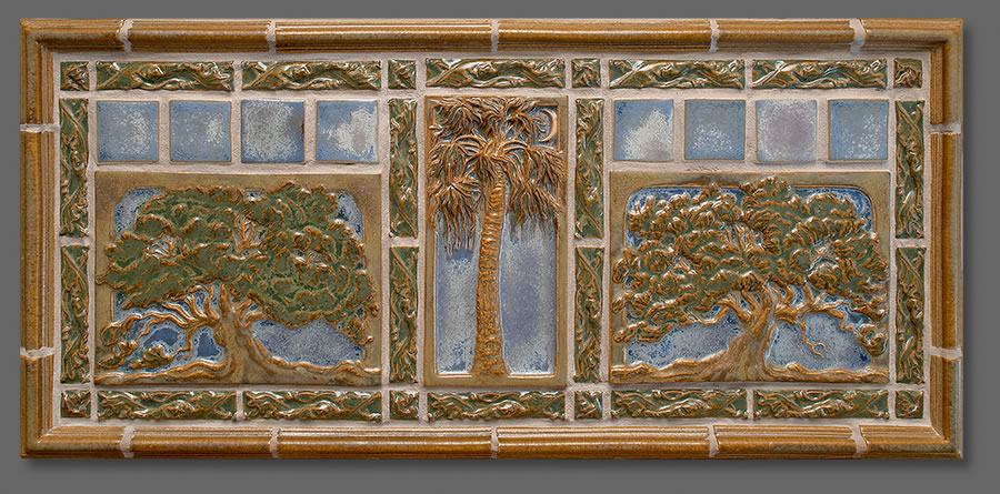 Centerpiece 1310 - Oak Trees, Palmetto