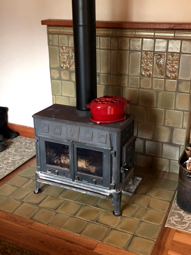 Arts & Crafts fireplace surround
