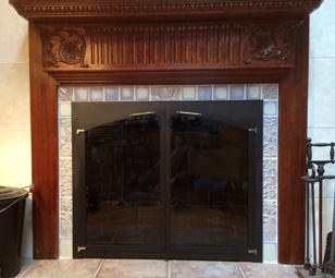 Arts & Crafts Fireplace