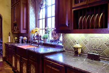 Arts & Crafts Backsplash