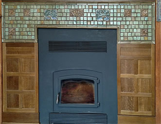 Arts & Crafts Fireplace