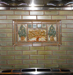 Arts & Crafts backsplash