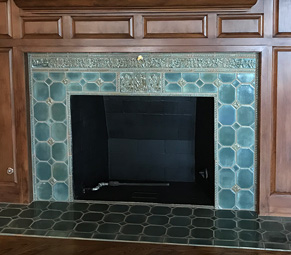 Arts & Crafts Fireplace