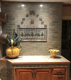 Arts & Crafts Backsplash