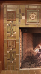 Arts & Crafts Fireplace