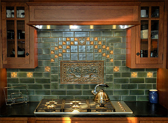Arts & Crafts Backsplash