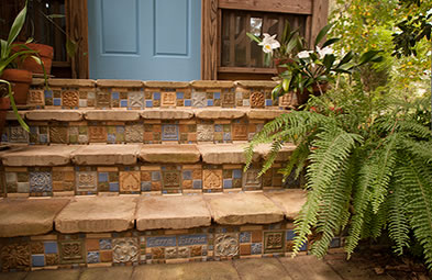 Arts & Crafts Stair Risers