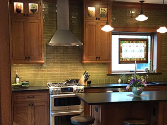 Arts & Crafts Backsplash